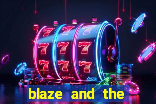 blaze and the monster machines logo font